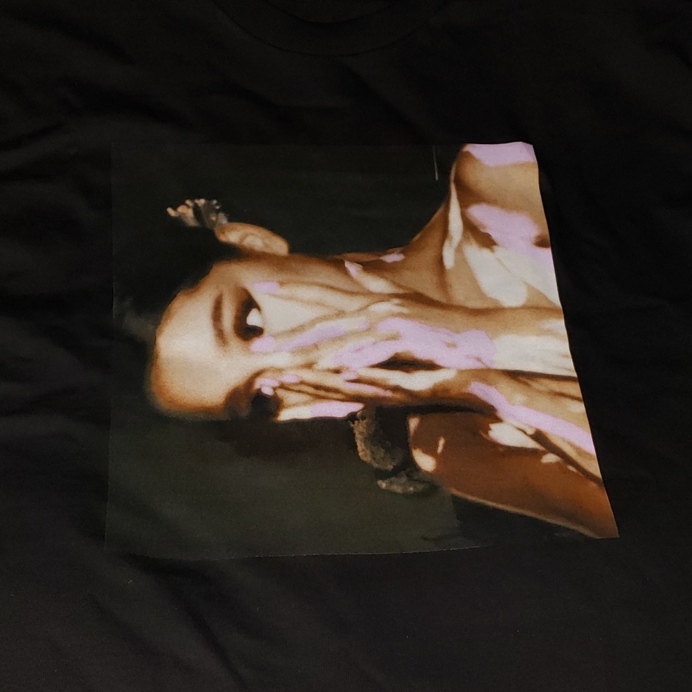 ULTRA RARE Ariana Grande Girls Tee L Thank U, Next
